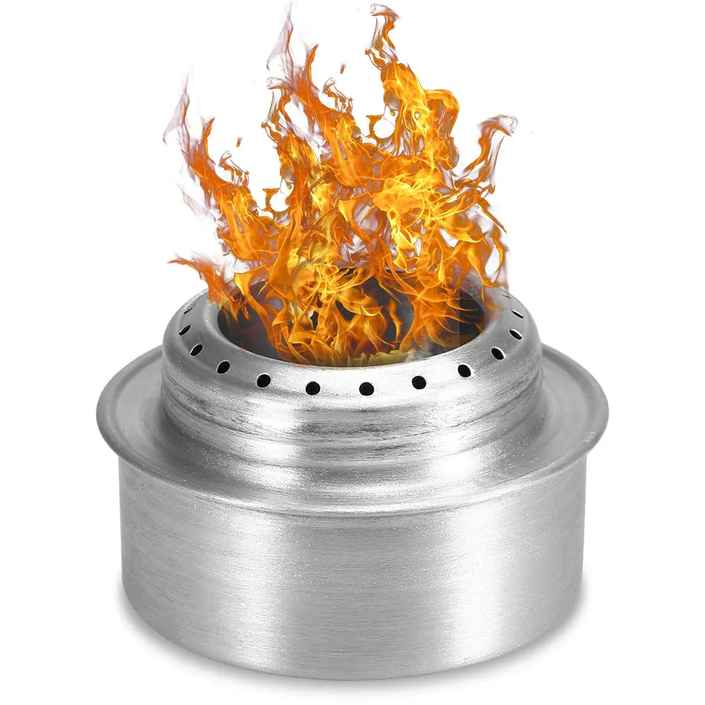 Mini Aluminum Alloy Alcohol Stove for Outdoor Cooking