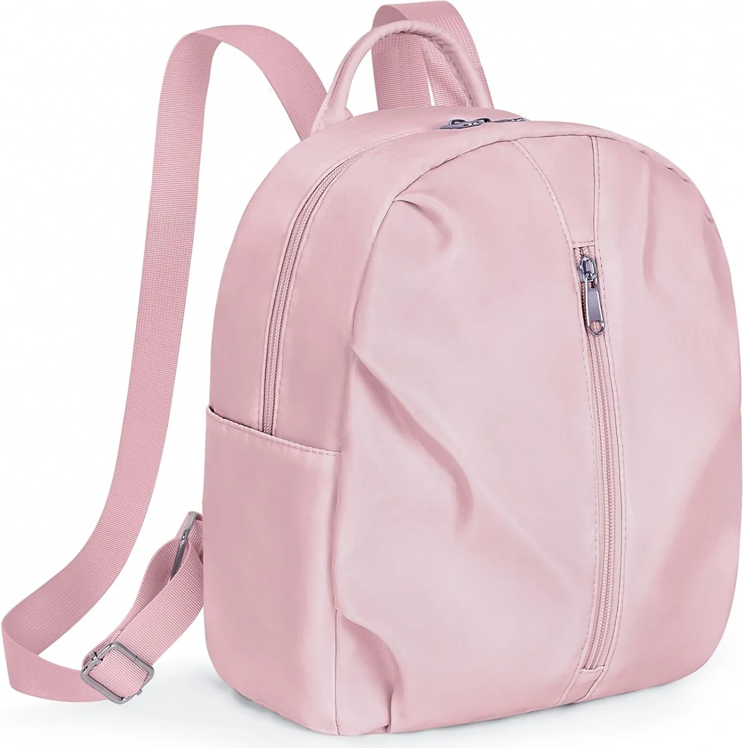 Mini Backpack Purse Small Cute Women Bag Lightweight Daypack for Travel (Pink)