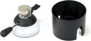Mini Camping Stove Butane Gas with Refill Rack for Table Siphons Windproof Portable Cooking Stove Coffee Maker