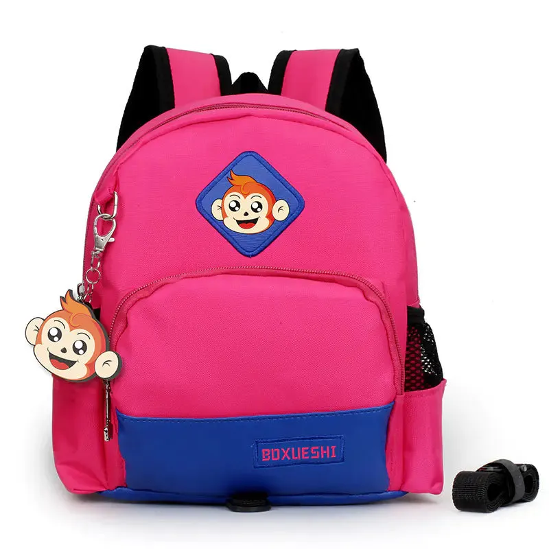Monkey Kids Backpack for Travel - Dual Shoulder Bag