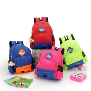 Monkey Kids Backpack for Travel - Dual Shoulder Bag