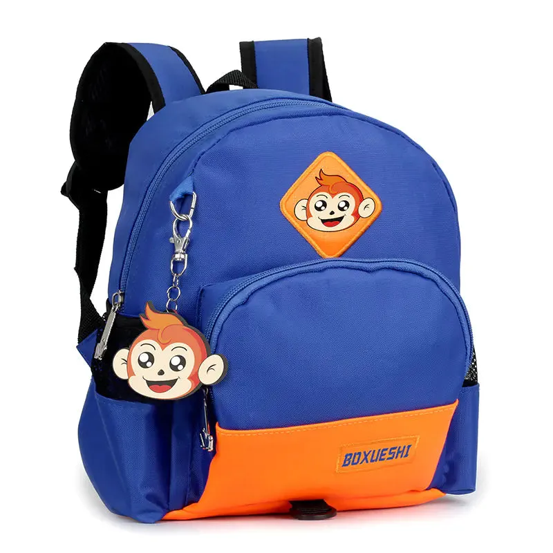Monkey Kids Backpack for Travel - Dual Shoulder Bag