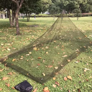Mosquito Net Tent Mesh (Single) Bed Mosquito with Carry Bag Compact and Lightweight for Outdoor Camping Hiking Backpacking Traveling