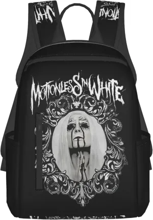 Motionless Rock In White Backpack Lightweight Backpack Travel Bag Classic Laptop Daypack for Men Women Backpack
