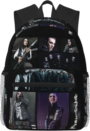 Motionless Rock In White Casual Backpack Large Lightweight Travel Bag Classic Laptop Daypack for Men Women Backpack