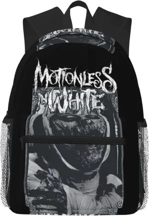 Motionless Rock In White Casual Backpack Large Lightweight Travel Bag Classic Laptop Daypack for Men Women Backpack