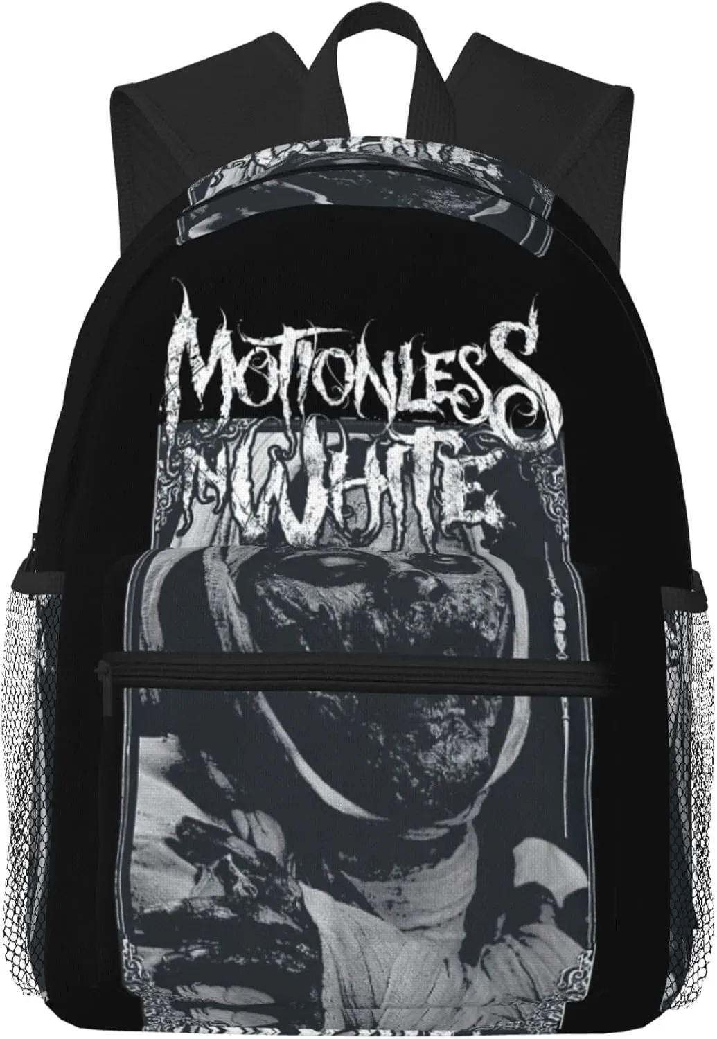 Motionless Rock In White Casual Backpack Large Lightweight Travel Bag Classic Laptop Daypack for Men Women Backpack