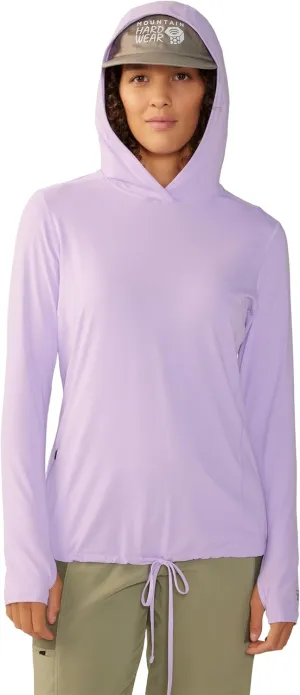 Mountain Hardwear Women's Crater Lake Long Sleeve Hoody for Hiking, Camping, Backpacking, and Casual Wear