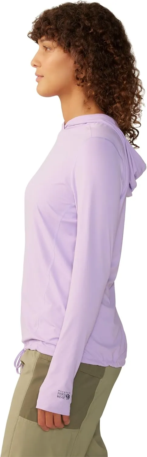 Mountain Hardwear Women's Crater Lake Long Sleeve Hoody for Hiking, Camping, Backpacking, and Casual Wear