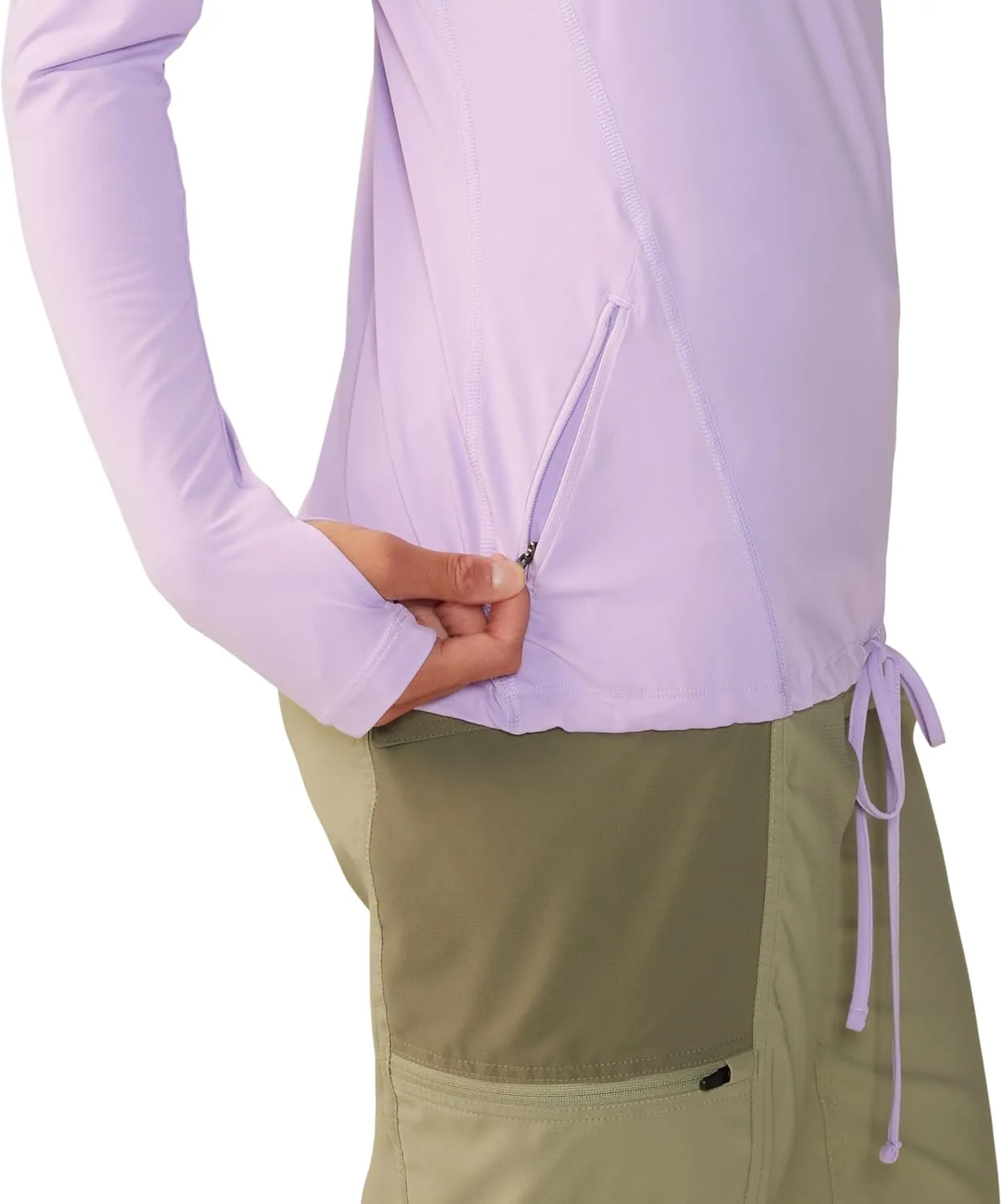 Mountain Hardwear Women's Crater Lake Long Sleeve Hoody for Hiking, Camping, Backpacking, and Casual Wear