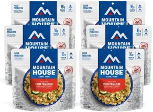 Mountain House Pasta Primavera | Freeze Dried Backpacking & Camping Food | Survival & Emergency Food