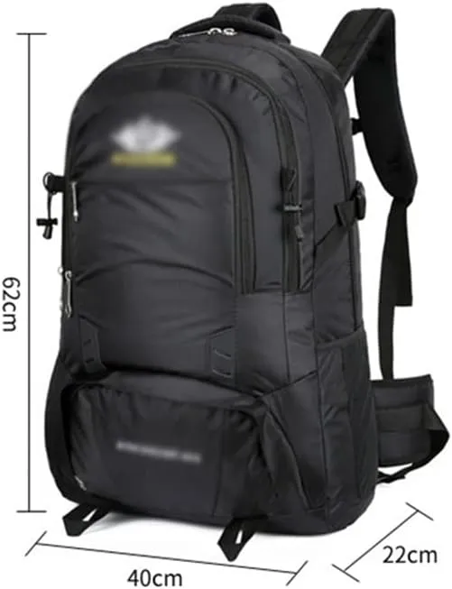 Mountaineering Backpack Rucksack 60L Outdoor Sports Bag Travel Backpack Hiking Backpack Hiking Bag(C)