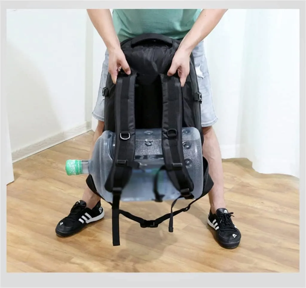 Mountaineering Backpack Rucksack 60L Outdoor Sports Bag Travel Backpack Hiking Backpack Hiking Bag(D)