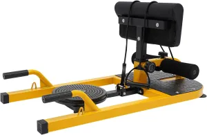 Multi-Function Deep Squat Machine, Multiple Workout Modes Deep Squat Tool, Backrest and Leg Hooks Adjustable Deep Squat Machine for Band Squats, Side Stretches, Push-Ups, Etc