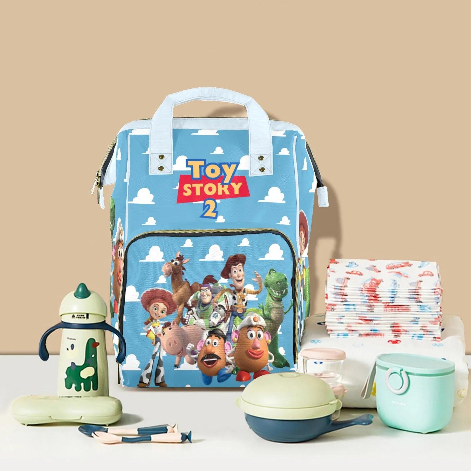 Multi-Function Diaper Story Toy Secure checkout 2 Backpack Oversized savings