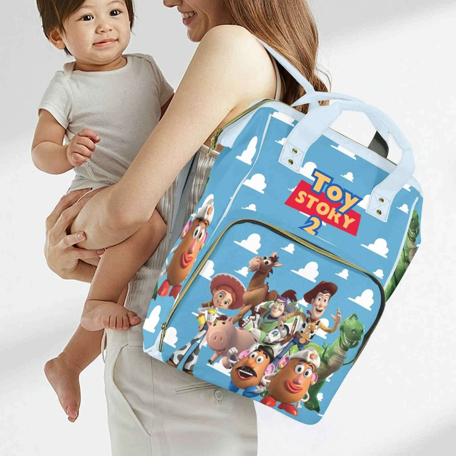 Multi-Function Diaper Story Toy Secure checkout 2 Backpack Oversized savings