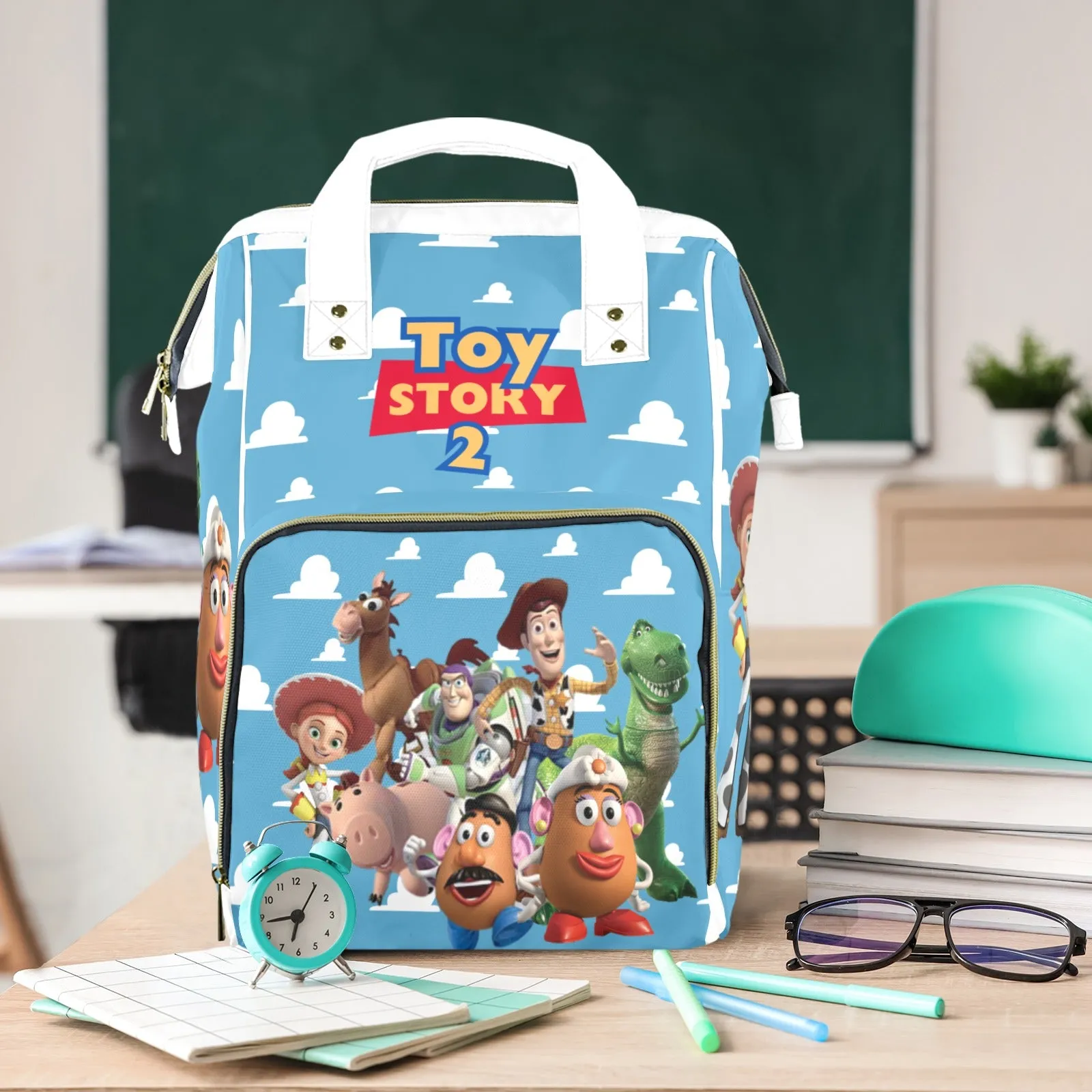 Multi-Function Diaper Story Toy Secure checkout 2 Backpack Oversized savings