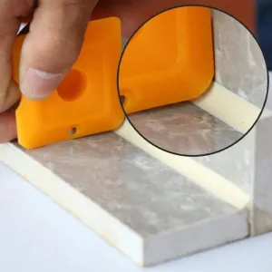 Multi-Function Durable Caulk Square Scraper Tool