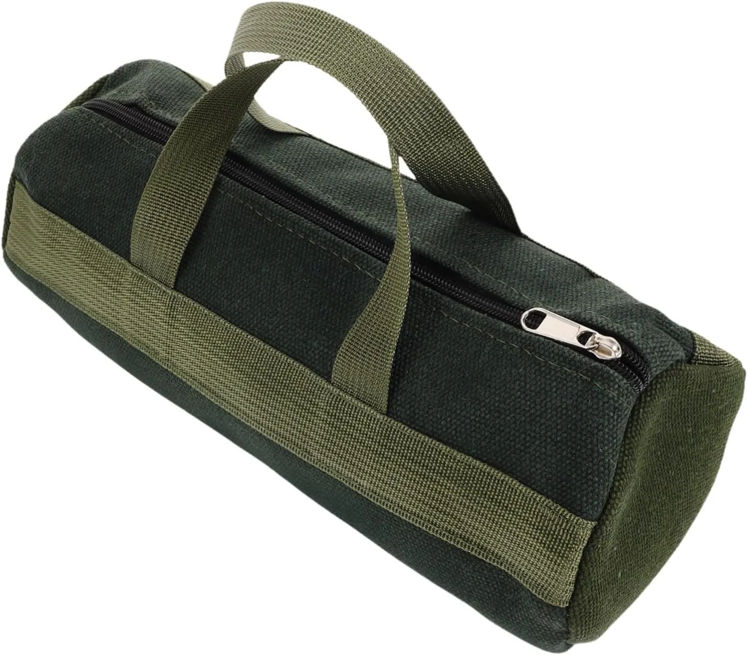 Multi-functional Handbag Tool Organizer for Mechanics Heavy Duty Canvas Tool Pouch Tent Pegs Perfect for Electrical Work and Home Repairs