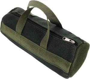Multi-functional Handbag Tool Organizer for Mechanics Heavy Duty Canvas Tool Pouch Tent Pegs Perfect for Electrical Work and Home Repairs