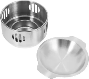 Multi-use Stainless Steel Holding Furnace Large Cooking Pot Stove for Home Camping Picnic