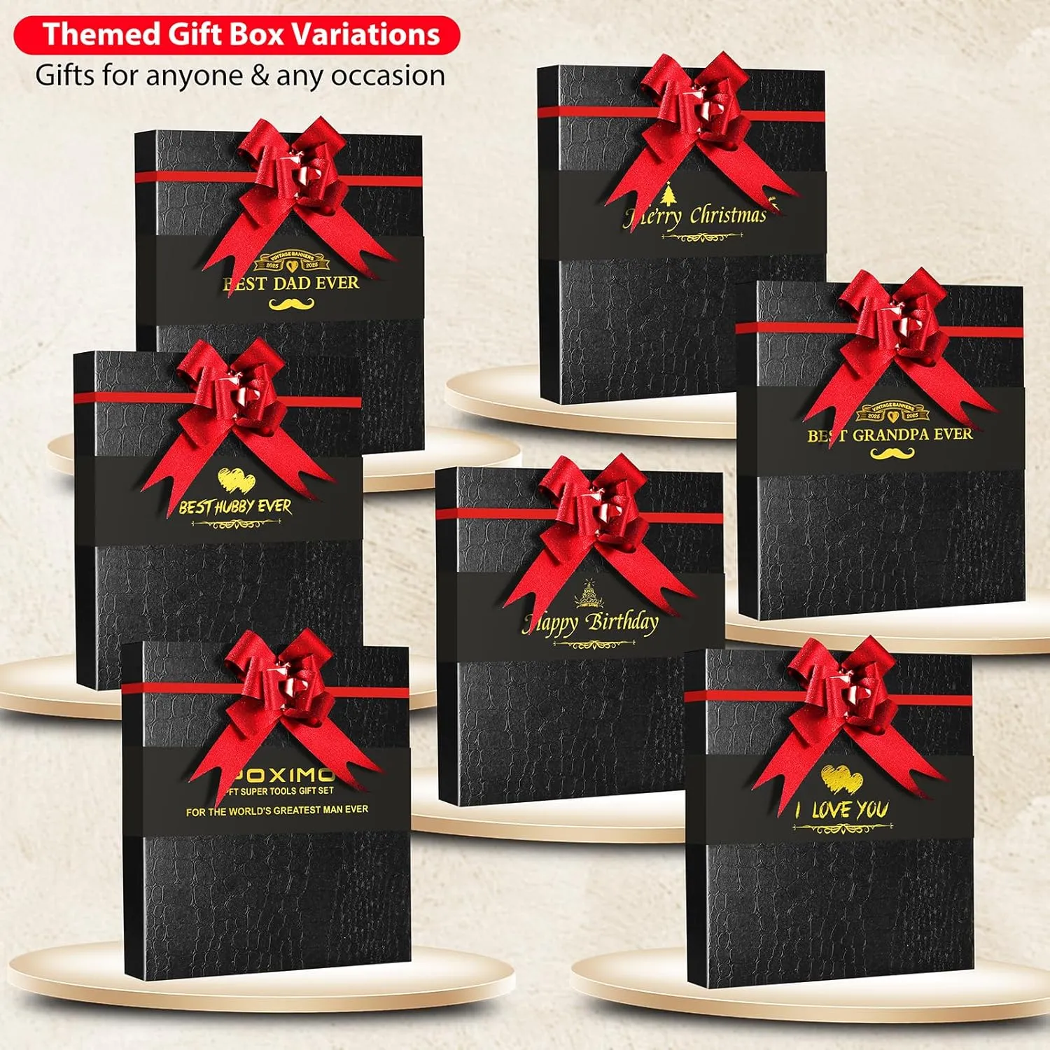 Multitool Gifts for Father, Dad Gift Set with 14 in 1 Multi-tool Pliers, Pocket Knife & Tactical Pen | Premium EDC Survival Kit for Camping, Car Emergency | Unique Practical Gift for Father Dad Him