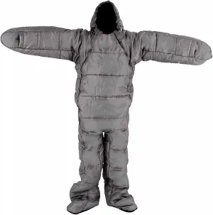 Mummy Sleeping Bag Humanoid Sleeping Bag Outdoor Camping Sleeping Bag 3 Season Full Body Sleeping Wear for Travel Outdoor Hiking Human Shaped Ideal for Camping in Cold Weather