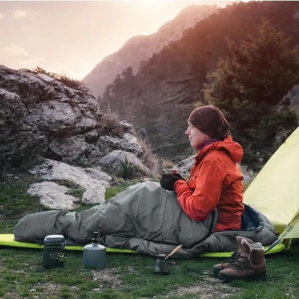 Mummy Sleeping Bag - Water-Resistant Adult Cold Weather Sleeping Bag