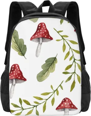 Mushroom Lightweight Packable Backpack Travel Casual Large Capacity Daypack Foldable Backpack For Men Women