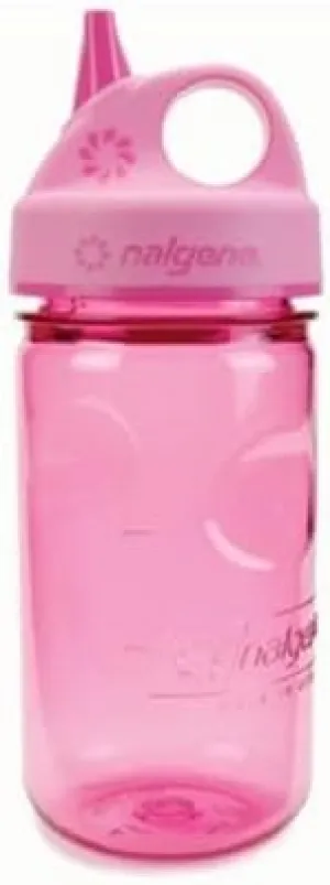 Nalgene Kids Grip-N-Gulp Water Bottles, Leak Proof Sippy Cup, Durable, BPA and BPS Free, Dishwasher Safe, Reusable and Sustainable, 12 Ounces
