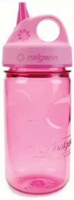Nalgene Kids Grip-N-Gulp Water Bottles, Leak Proof Sippy Cup, Durable, BPA and BPS Free, Dishwasher Safe, Reusable and Sustainable, 12 Ounces