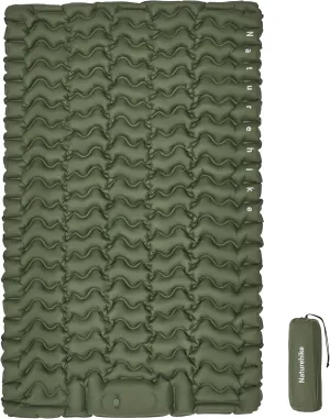 Naturehike Camping Sleeping Pad, Ultralight Camping Mat with Pillow Built-in Foot Pump