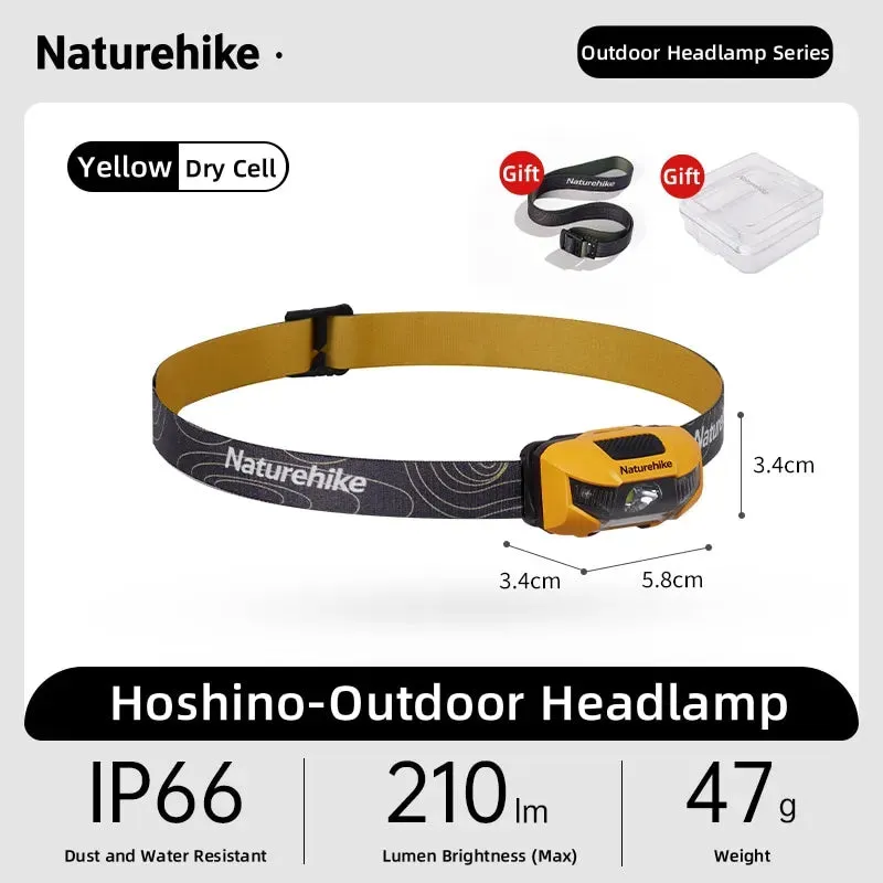 Naturehike Outdoor Headlamp Waterproof IP66