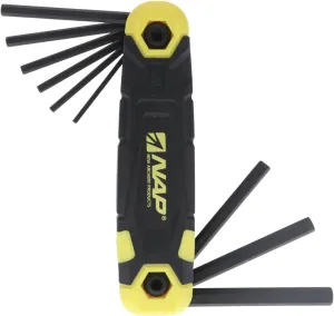 New Archery Products Hex Key Standard Compact Tool - Durable Steel Archery Tool Wrench Set with Multiple SAE Key Sizes