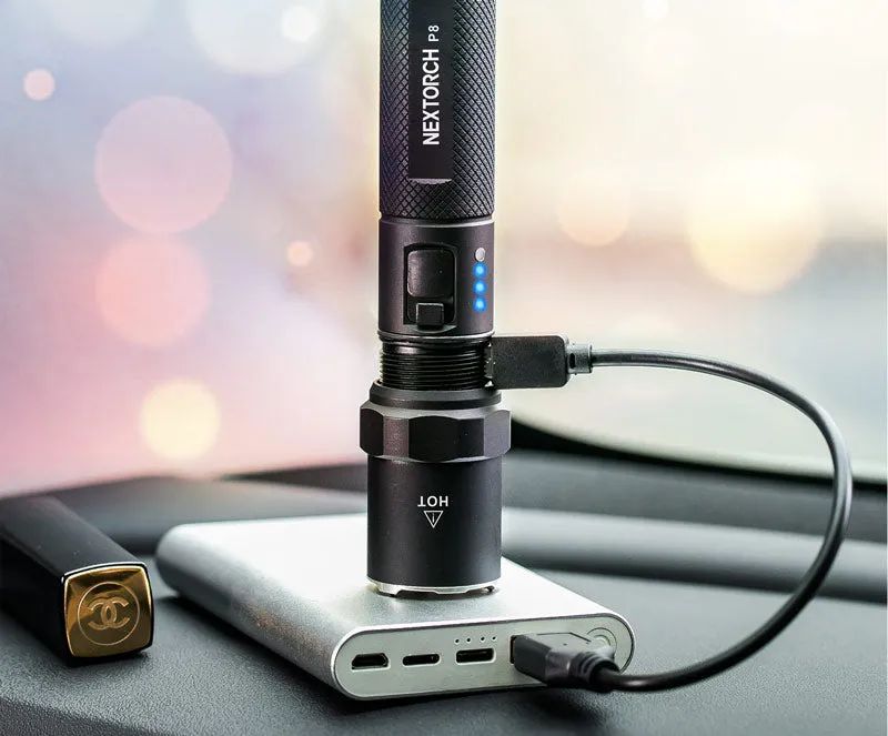 Nextorch P-Series Rechargeable High Output 1300 Lumen LED Torch