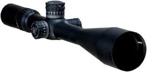 Nightforce NXS 8-32x56mm F2 30mm Tube Durable Precise Black Hunting Gun Scope - ZeroStop Parallax Adjustable Second Focal Plane Long-Range Shooting Scope