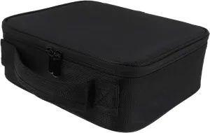 NOLITOY Elegant Makeup Case Makeup Tool Box Storage Bag Waterproof Brush Holder for Travel