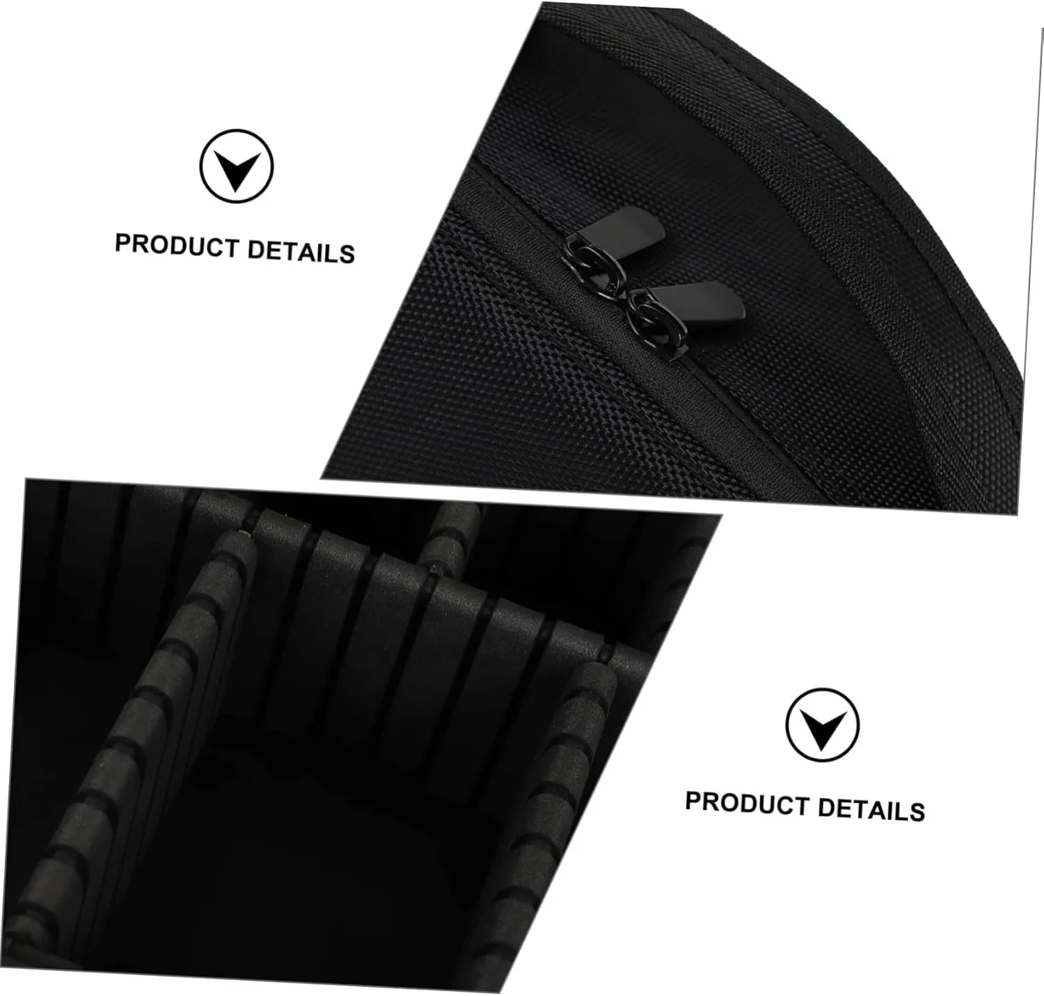 NOLITOY Elegant Makeup Case Makeup Tool Box Storage Bag Waterproof Brush Holder for Travel
