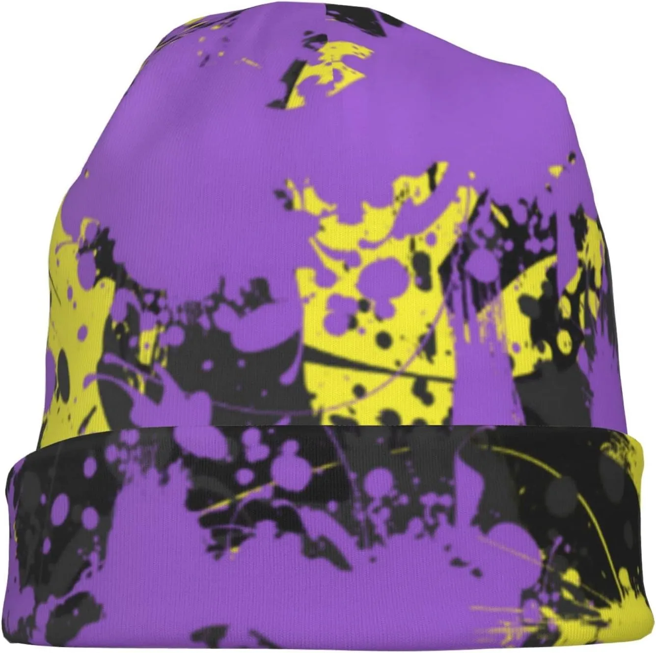 Nonbinary Pride Flag Multifunction Beanie Hat for Men Women Fashion Scarf Soft Stretch Skull Cap
