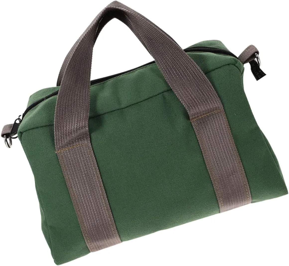 NUOBESTY Professional Electricians Tool Bag Large Capacity Canvas Tool Organizer Strap