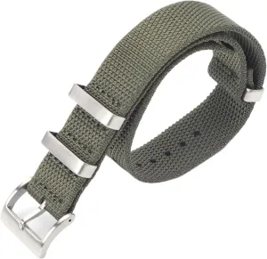 Nylon Watch Band 20mm 22mm Durable Fabric Watch Strap Stainless Steel Buckle Sport WatchBand For Men Women