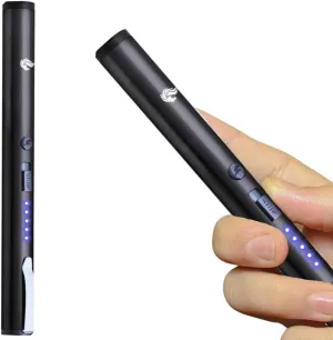 Odds Shifter's DefenPro 32,000,000 Stun Pen Stun Gun for Self Defense Tactical Stun Pen with USB Rechargeable, Battery Indicator, Durable Clip, Compact and Concealable for Protection