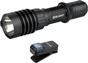 OLIGHT Warrior X 4 Rechargeable Tactical Flashlight Bundle with Oclip EDC Light 300 lm Dual Sources