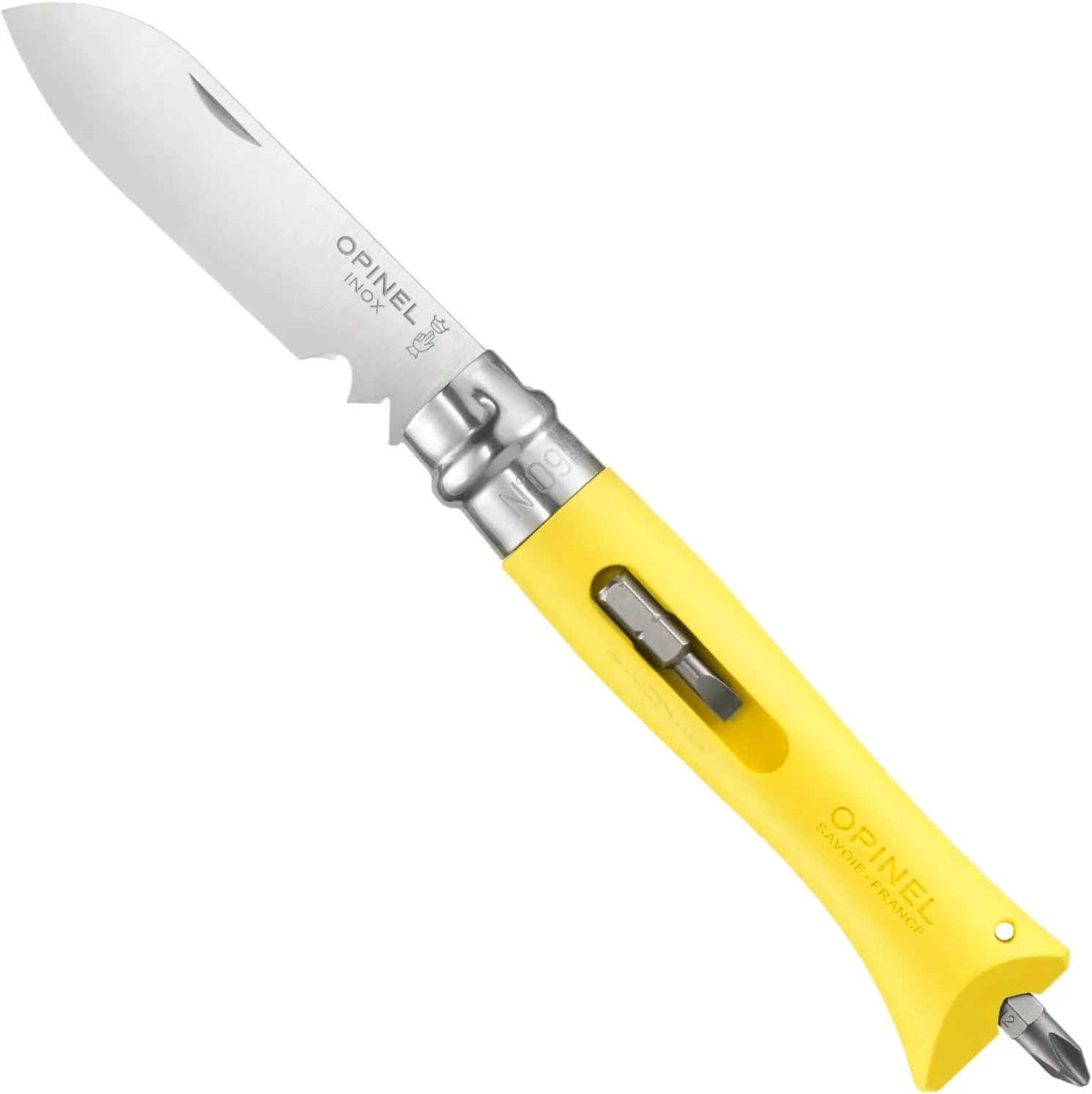 Opinel DIY No.9 Stainless Steel Folding Knife and Multi-tool