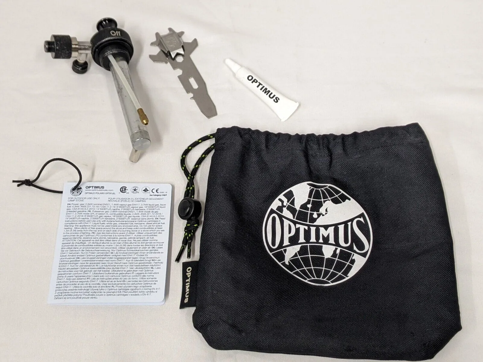 Optimus Polaris Multi Fuel Stove Cooker