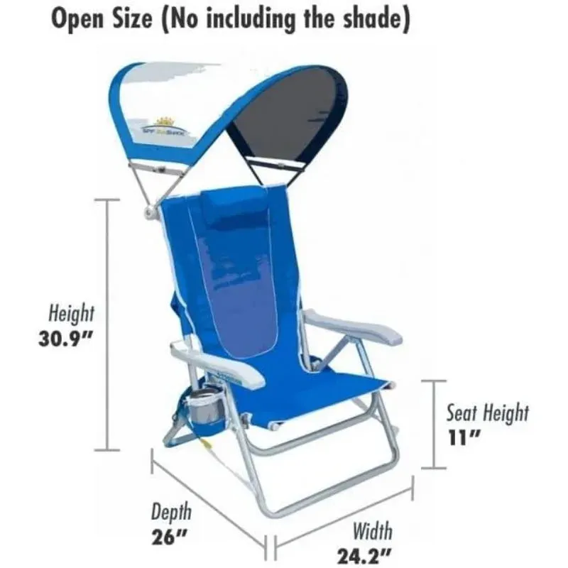 Outdoor Backpack Beach Chair