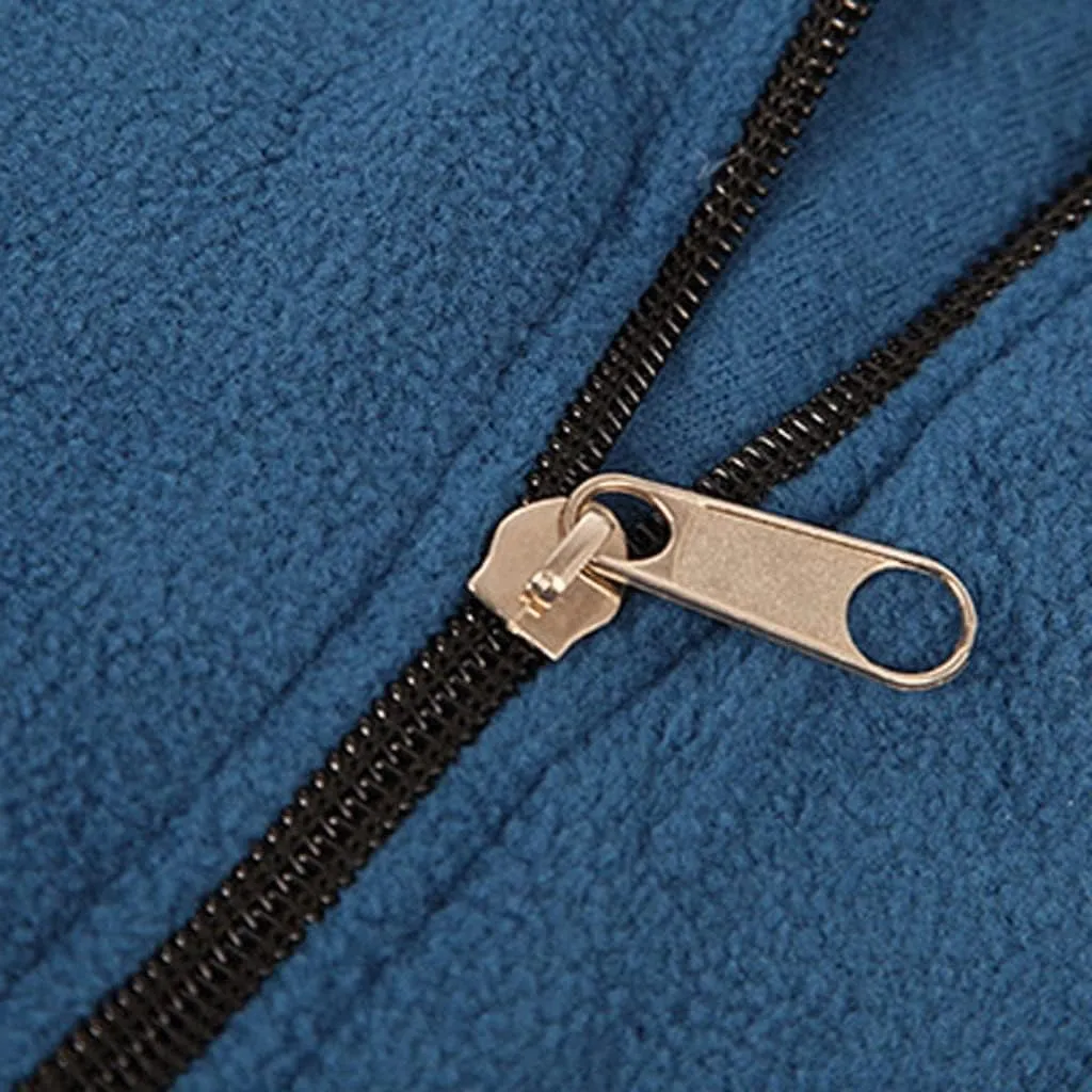 Outdoor Camping and Camping Warm Fleece Sleeping Bag Outdoor Camping and Camping Rocking Fleece Sleeping Bag