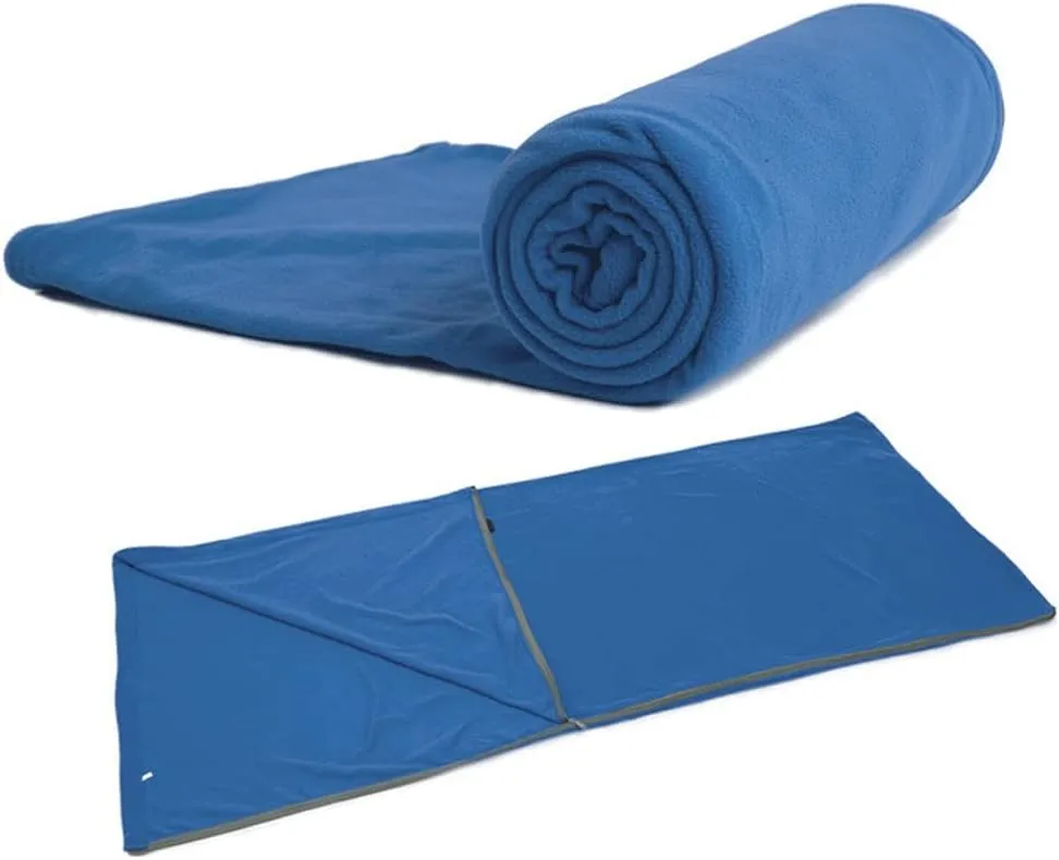 Outdoor Camping and Camping Warm Fleece Sleeping Bag Outdoor Camping and Camping Rocking Fleece Sleeping Bag