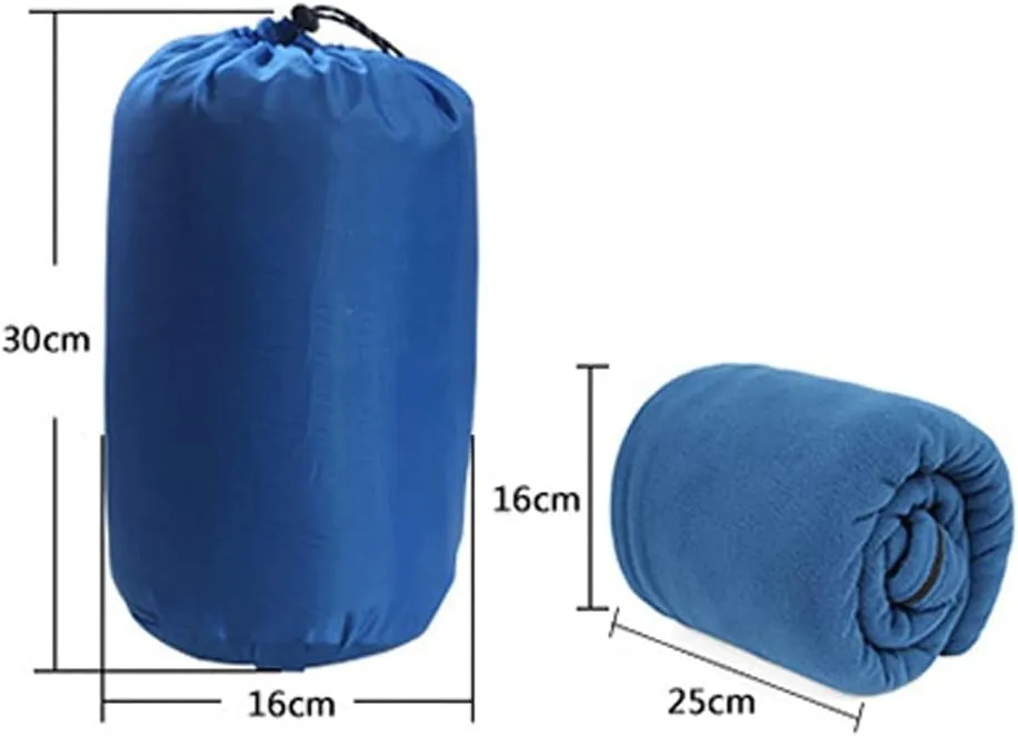 Outdoor Camping and Camping Warm Fleece Sleeping Bag Outdoor Camping and Camping Rocking Fleece Sleeping Bag