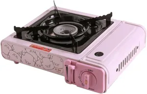Outdoor Camping Stove, Aluminum Alloy Cassette Grill Portable Mini Gas Stove, Butane Burner Furnace for Camping, Picnics, Hiking, Fishing